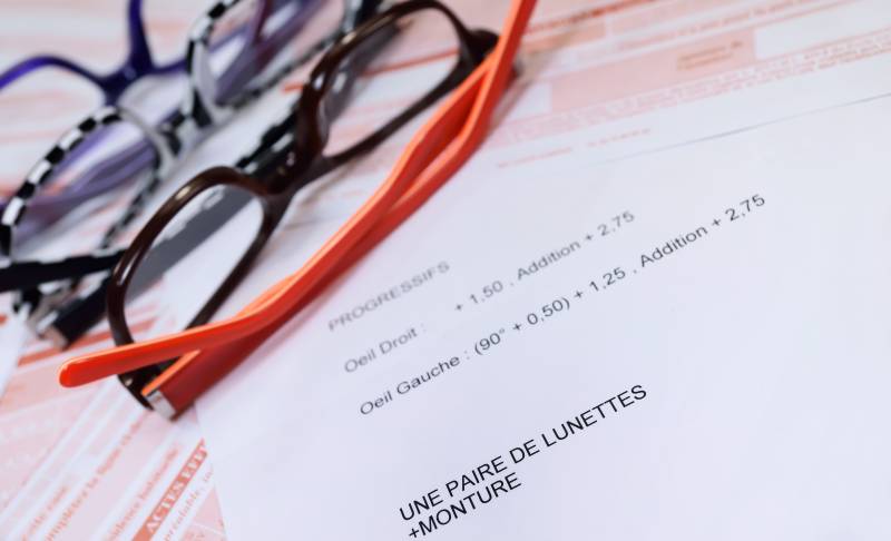 Quelle est la durée de validité d'une ordonnance pour un examen de vue selon l'âge du patient et le type de correction ?